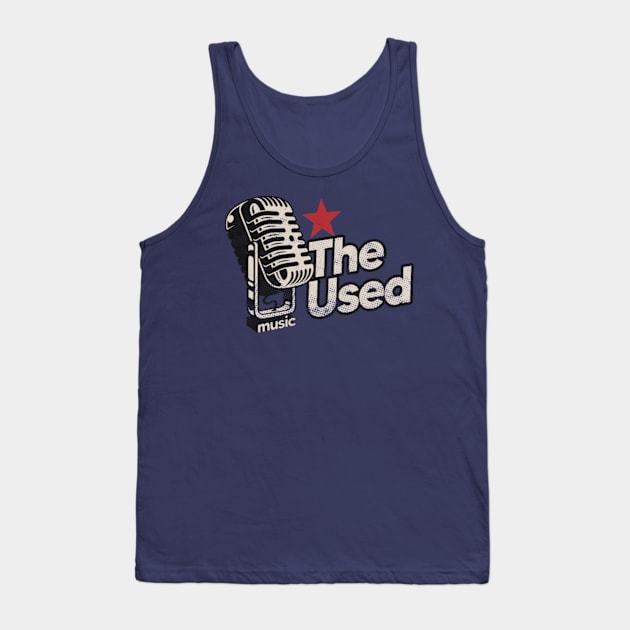 The Used / Vintage Tank Top by graptail